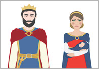 Rumpelstiltskin Story Cut-Outs