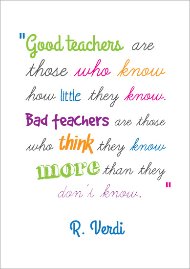 Early Learning Resources Inspirational Quotation Poster: R. Verdi