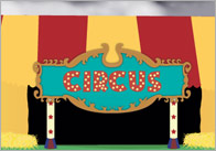 Circus Small World Play Background