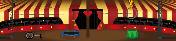 Circus Ring Small World Play Background
