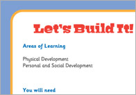 Let’s Build It! – Three Little Pigs Activity