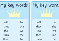 Phase 3: High Frequency Word Bookmarks