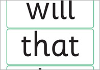 Phase 3: Decodable and Tricky Word Cards