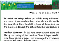 We’re Going on a Bear Hunt Activity Ideas