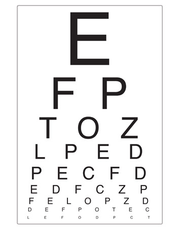 Snellen Chart Uk Printable