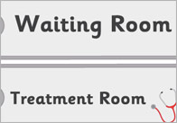 Doctor’s Surgery Role Play Signs