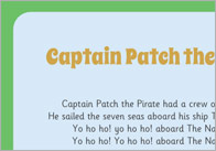 Captain Patch the Pirate Song