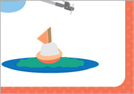 Peach Fishing Boats – Cooking Activity
