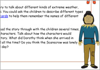Wizard of Oz Story Activities