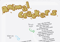 Animal Crackers Recipe