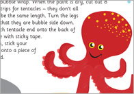 Bubblewrap Octopus