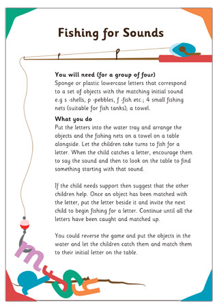 Fishing for Sounds Activity
