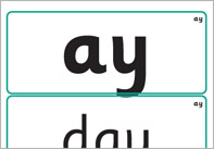 Phase 5 Grapheme Word Cards