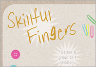 ‘Skillful Fingers’ Sand Activity