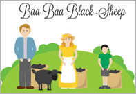 Baa Baa Black Sheep Nursery Rhyme