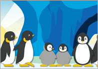 Antarctica Small World Play Display Poster