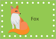 British Wildlife Editable Labels