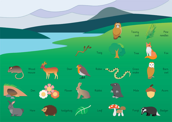 number eyfs games Free  British   Wildlife  Mat Free Teaching Resources Word number eyfs games Free  British   Wildlife  Mat Free Teaching Resources Word