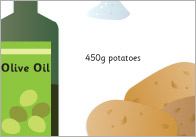 Illustrated Potato Latkes Recipe (Hanukkah)