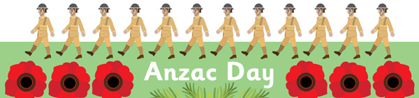 Anzac Day Display Banner