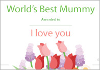 Mother’s Day Certificates