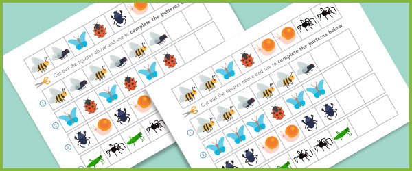 Minibeast worksheet
