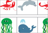 Complete The Pattern Worksheets – Under The Sea