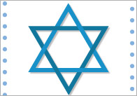 Hanukkah 15cm Cards