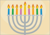 Hanukkah A4 Poster