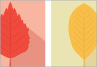 Autumn Leaves Editable Poster