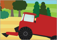 A4 Harvest Poster