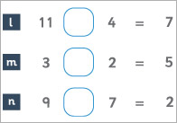 Add or Subtract Worksheet