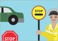 Road Safety Banner