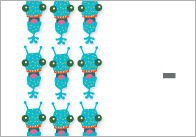 Alien Subtraction Worksheets