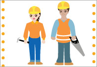 Construction 15cm Topic Cards