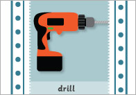 Construction Snap Cards With Words