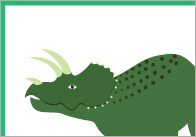 Dinosaur Themed Labels