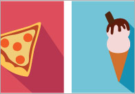 Editable Party Food Poster