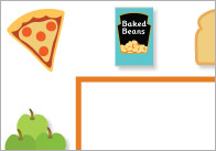 Editable Food Notepaper