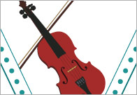 Musical Instruments Bunting