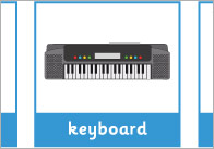 Musical Instruments Vocabulary Activity