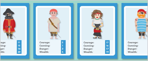 Pirate Card Game