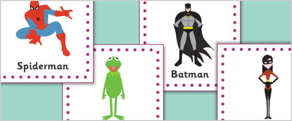 Children’s TV 15cm Cards