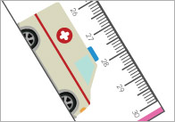 Emergency Vehicles Rulers