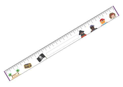 Pirate Printable Rulers Cost-free Early Many years Major picture about Free Printable Ruler identified as Pirate Printable Rulers No cost Early Many years Standard