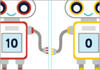 Robot Number Bonds to 10