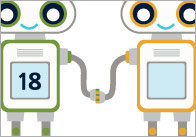 Robot Number Bonds to 20 Worksheets