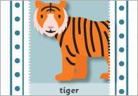 Animals Snap Cards with Words