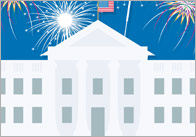Independence Day Notepaper Designs