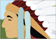 Native American Display Banner